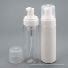 Botella plástica de la espuma de limpiamiento facial del animal doméstico 100ml